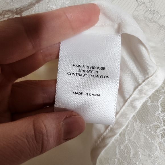 AJE Veil Ruffled Lace Shirt 14 - Picture 10 of 11